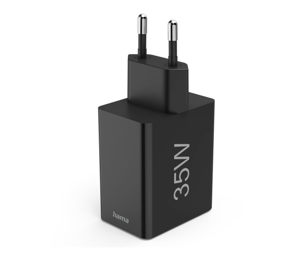 HAMA ŁADOWARKA SIECIOWA 35W (3X USB- A, 1X USB-C), CZARNA - 1318738 - zdjęcie 4